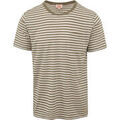 Tee-shirts sur Grenoble : T-shirt Armor Lux T-Shirt Lin Rayures Vert