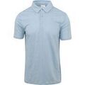 Tee-shirts sur Grenoble : T-shirt Knowledge Cotton Apparel Polo De Lin Bleu Clair