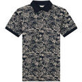 Tee-shirts sur Grenoble : T-shirt Dstrezzed Polo Bowie Impression Bleu Fonc&eacute; Bleu