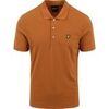 T-shirt Lyle & Scott Polo Orange Plain