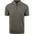 Tee-shirts sur Grenoble : T-shirt Suitable Polo Vert Demi-Zip