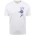 Tee-shirts sur Grenoble : T-shirt Marc O'Polo T-Shirt Fleur Blanche