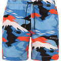 Maillots de bain sur Grenoble : Maillots de bain Napapijri Short de Bain Imprim&eacute; Bleu Multicolore