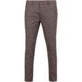 Jeans/Pantalons sur Grenoble : Pantalon Suitable Chino Pico A Carreaux Marron