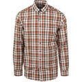 Chemise State Of Art Shirt Rouge &agrave; carreaux Rouge Grenoble