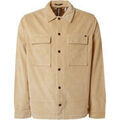Sweat-shirt No Excess Surchemise En Velours C&ocirc;tel&eacute; Beige Beige