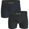 Cale&ccedil;ons Bj�rn Borg Boxers 2 Pack Black/Blue Noir