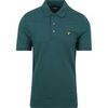 T-shirt Lyle & Scott Polo Vert Fonc&eacute; Plain Vert