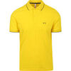 T-shirt Sun68 Polo Petites Rayures Collar Jaune