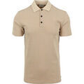 Tee-shirts sur Grenoble : T-shirt No Excess Poloshirt Structure Beige