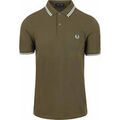 Tee-shirts sur Grenoble : T-shirt Fred Perry Polo M3600 Vert Fonc&eacute; V25 Vert