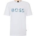 T-shirt BOSS T-shirt Bossocean Blanche