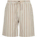 Shorts/Bermuda sur Grenoble : Short Anerkjendt AKLT Short Rayures Beige