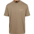 Tee-shirts sur Grenoble : T-shirt BOSS T-shirt Backprint Marron Clair