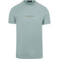 T-shirt Fred Perry T-Shirt M4580 Bleu clair Grenoble