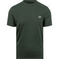 Tee-shirts sur Grenoble : T-shirt Fred Perry T-Shirt Vert Fonc&eacute; T50 Vert