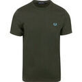 Tee-shirts sur Grenoble : T-shirt Fred Perry T-Shirt Ringer Vert T61