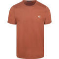 Tee-shirts sur Grenoble : T-shirt Fred Perry T-Shirt Ringer Marron S54
