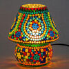 Lampes &agrave; poser Signes Grimalt Lampe De Table En Mosa&iuml;que Multicolore Unique. . Maison & D&eacute;co > Lampes &agrave; poser.
