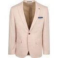 Vestes sur Grenoble : Veste Suitable Adapt&eacute; Colbert Heleen M&eacute;lange Apricot Rose Orange