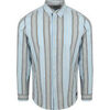 Chemise Scotch & Soda Chemise Crinkled Stripe Bleu Clair
