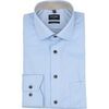 Chemise Olymp Chemise Luxor Bleu Clair Diamond Structure