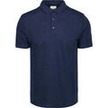 Tee-shirts sur Grenoble : T-shirt Knowledge Cotton Apparel Knowledge Polo Regular Linen Navy