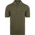 Tee-shirts sur Grenoble : T-shirt No Excess Knitted Poloshirt Vert Olive