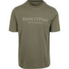 T-shirt Marc O'Polo T-Shirt Logo Vert fonc&eacute; Vert