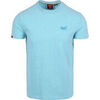 T-shirt Superdry T-Shirt Classique Melange Bleu clair