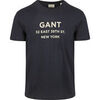 T-shirt Gant T-shirt Graphic Logo Marine