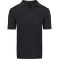 Tee-shirts sur Grenoble : T-shirt Marc O'Polo Polo Riva Mix De Lin Marine