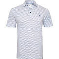 Tee-shirts sur Grenoble : T-shirt R2 Amsterdam Piqu&eacute; Polo Impression Wheel Track Bleu Bleu
