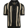 Chemise Marc O'Polo Chemise Knitted Crochet Manches Courtes Noir