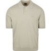 T-shirt BOSS Polo Asac Greige