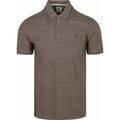 Tee-shirts sur Grenoble : T-shirt R2 Amsterdam Polo Soft Solid Brown