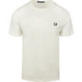 Tee-shirts sur Grenoble : T-shirt Fred Perry T-Shirt Blanche 129