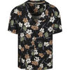 Chemise BOSS Beach Shirt Flower Noir