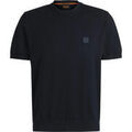 Tee-shirts sur Grenoble : T-shirt BOSS Knitted T-shirt Kanache Marine