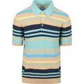 Tee-shirts sur Grenoble : T-shirt Scotch & Soda Knitted Polo Multicolour