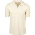 T-shirt No Excess Polo No-Excess Terry Jacquard Ecru