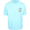 T-shirt Shiwi T-Shirt Finn Coral Coast Backprint Bleu Clair