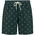 Maillots de bain Shiwi Short de Bain Mike Sketched Coral Vert Fonc&eacute; Vert Grenoble