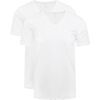 T-shirt Mey T-shirt Col-V Dry Coton Blanc 2-Pack