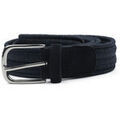 Ceinture Profuomo Ceinture tiss&eacute;e Waxed Marine Bleu Grenoble