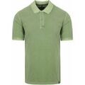 Tee-shirts sur Grenoble : T-shirt Casamoda Polo Piqu&eacute; Garment Dye Vert Vert