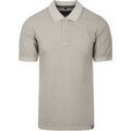 Tee-shirts sur Grenoble : T-shirt Casamoda Polo Piqu&eacute; Garment Dye Gris Gris