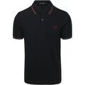 Polos sur Grenoble : Polo Fred Perry Polo Twin Tipped M3600 Marine Z58