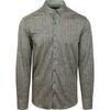 Chemise State Of Art Chemise Jersey Herringbone Verte