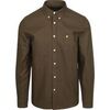 Chemise Lyle & Scott Lyle Scott Shirt Plain Oxford Olive